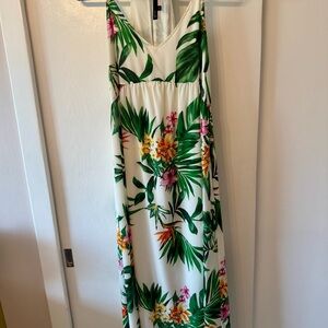 Gibson Green Halter Maxi Sundress Resort